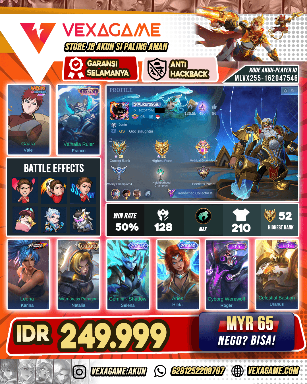 Franco Luckybox Murah