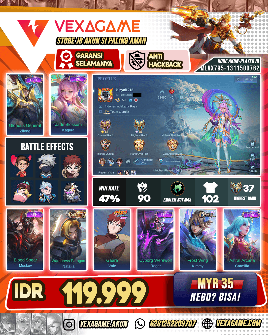 Kagura Epic Murah