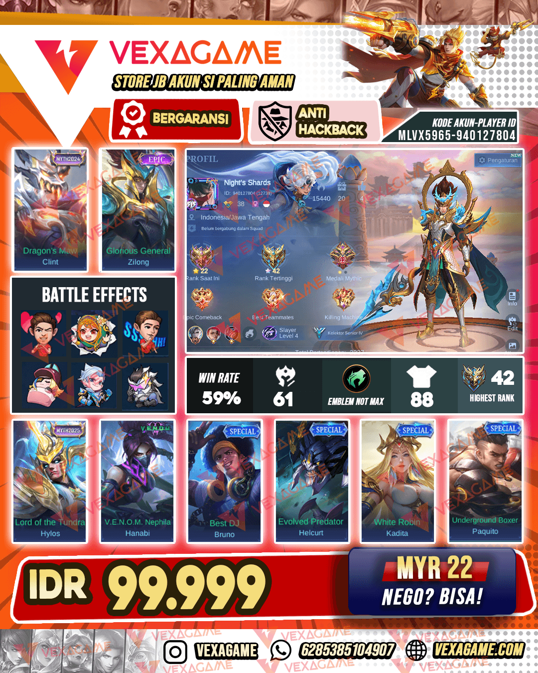 Akun Murah