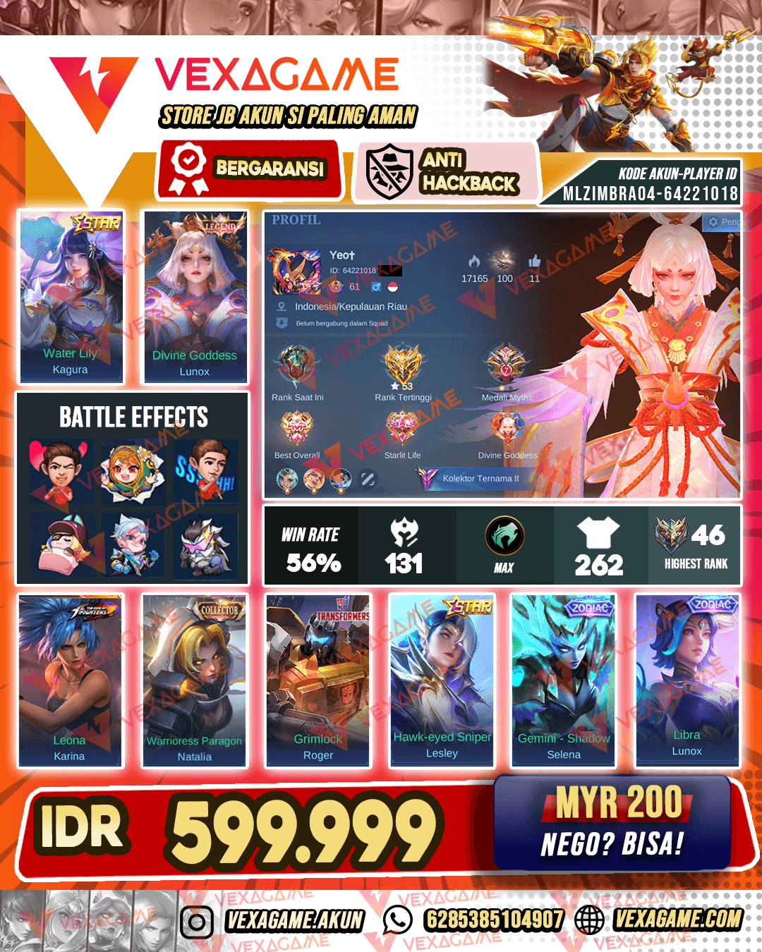 Lunox Legend | 3 Zodiac