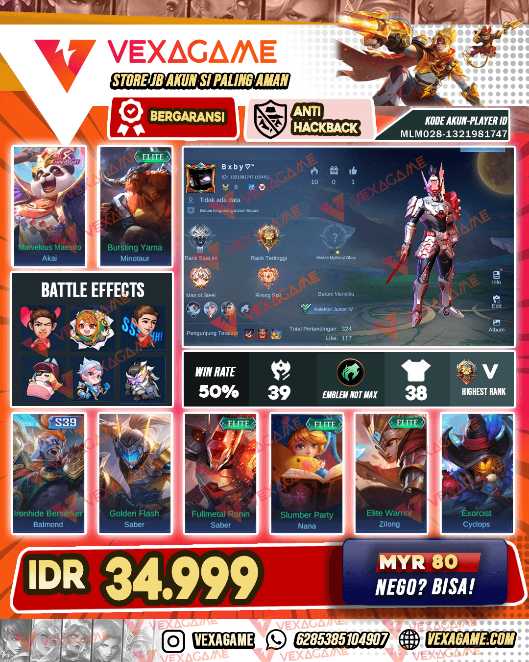 Akun Murah