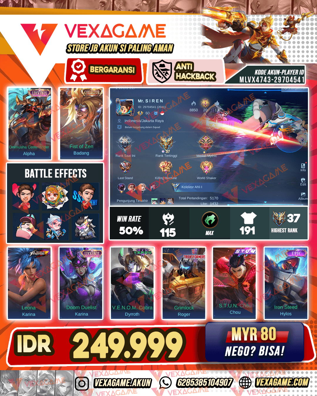 Badang Collector | 2 Luckybox