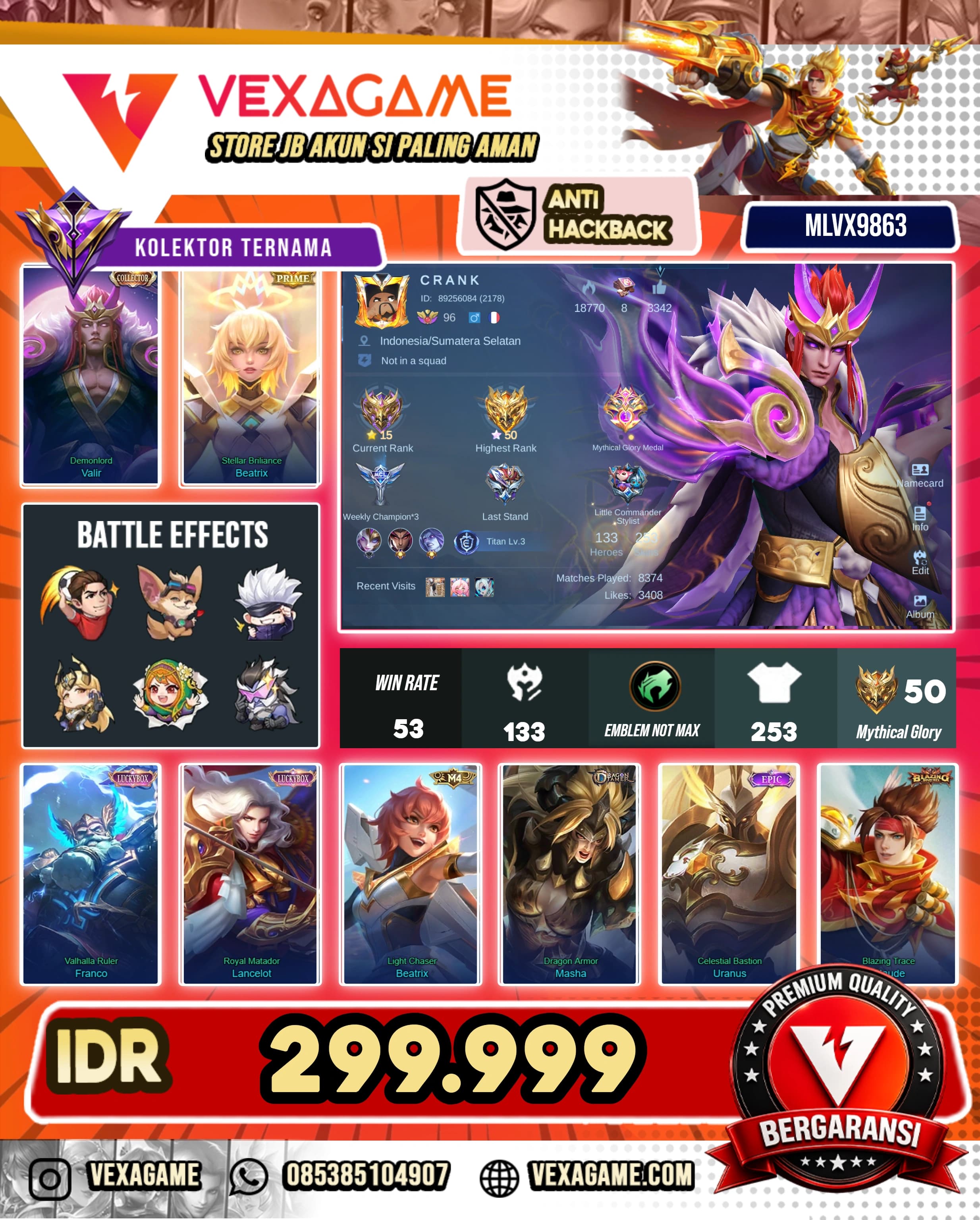 Valir Collector | Beatrix PRIME | 2 Luckybox