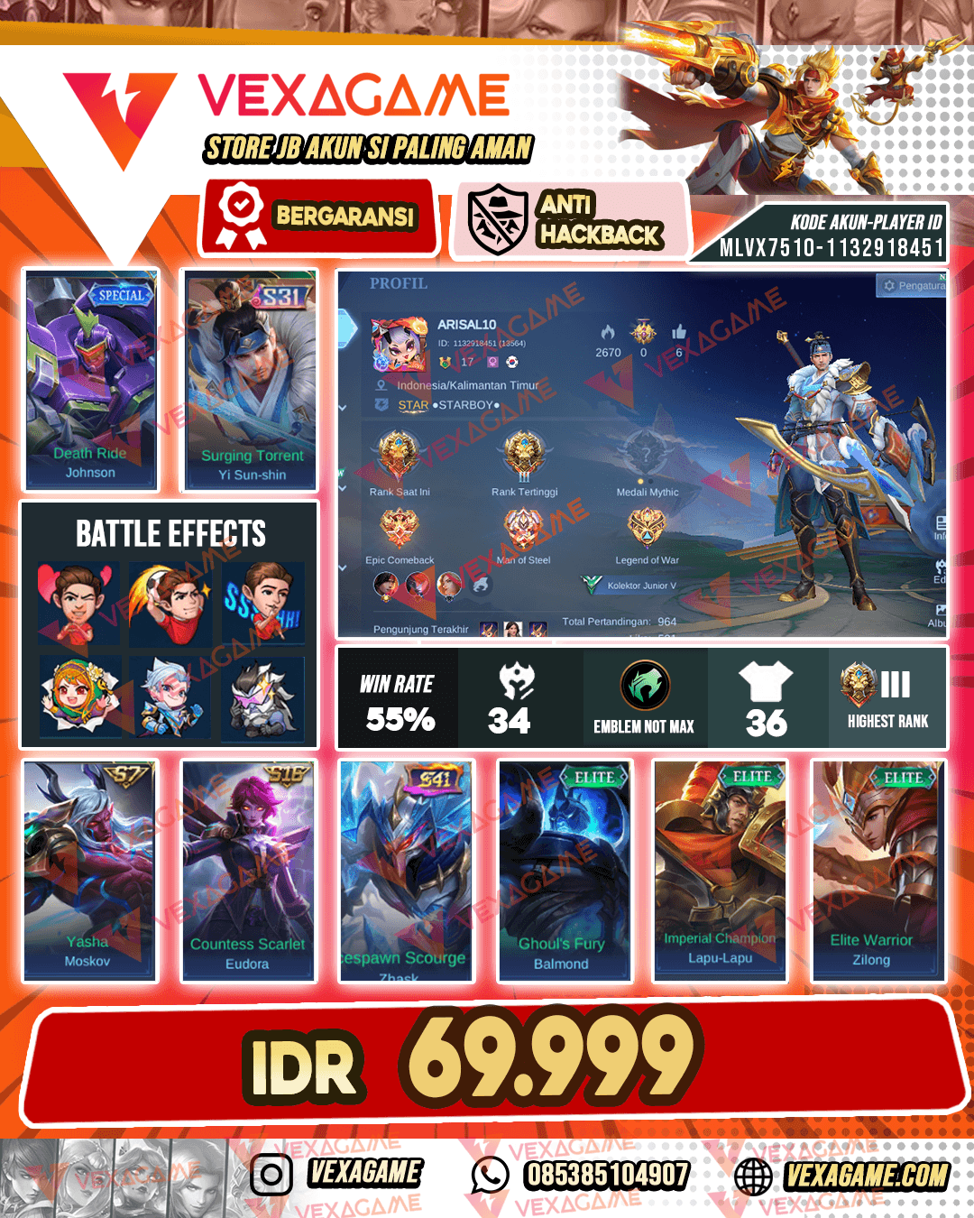 Akun Murah Harga Pelajar