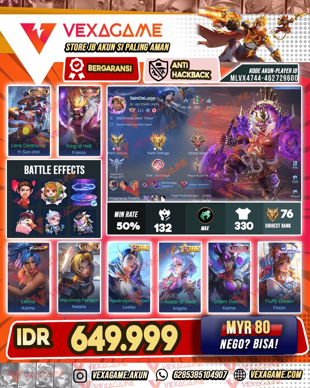 Franco Legend YSS CC | Tas Tas ON