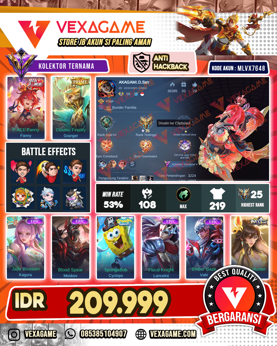 Fanny Pace | Granger Prime | Emblem MAX