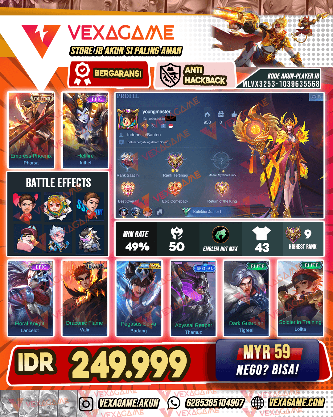 Parsha Collector Polosan