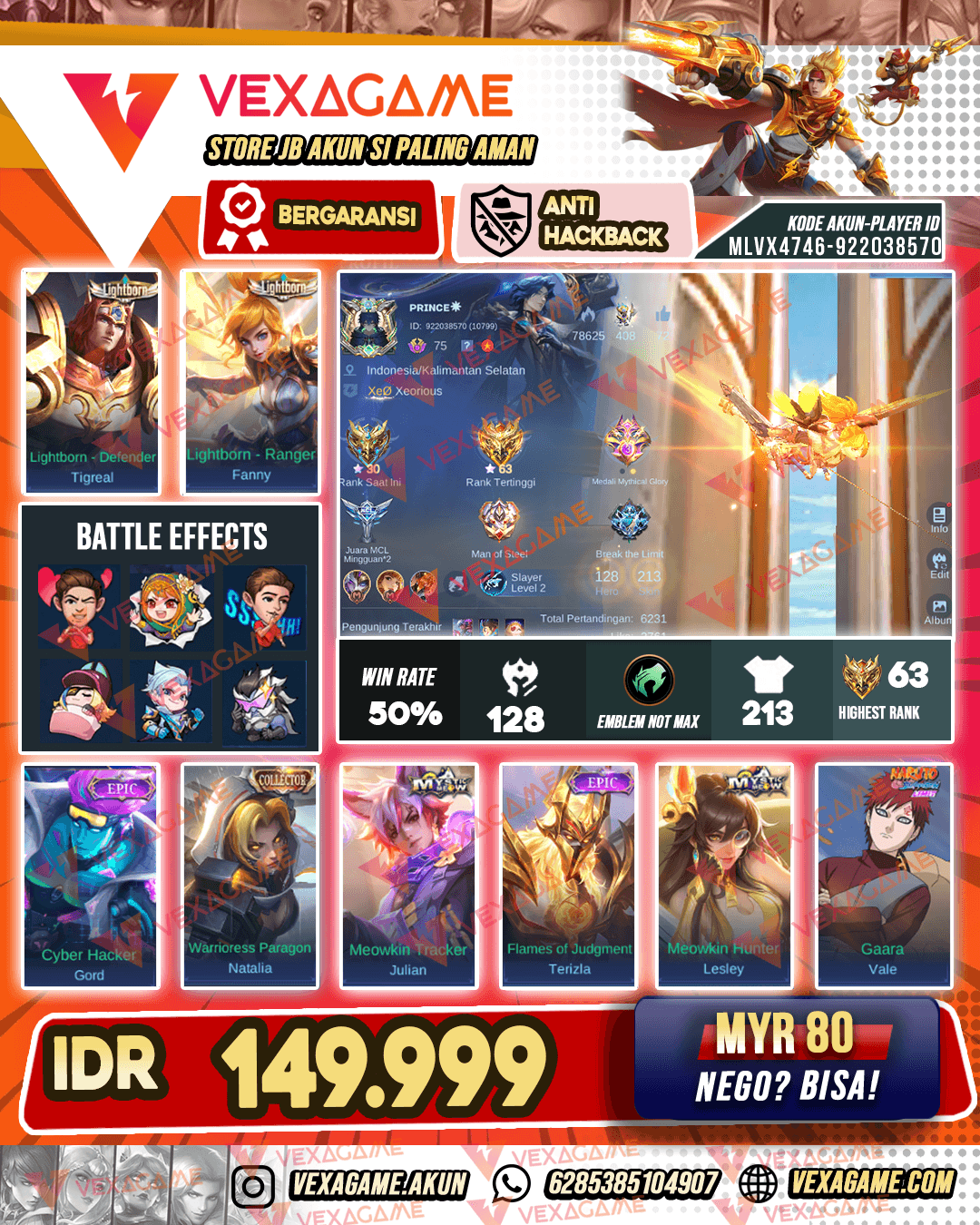 Fanny Lightborn | Emblem MAX Hero -4 MAX