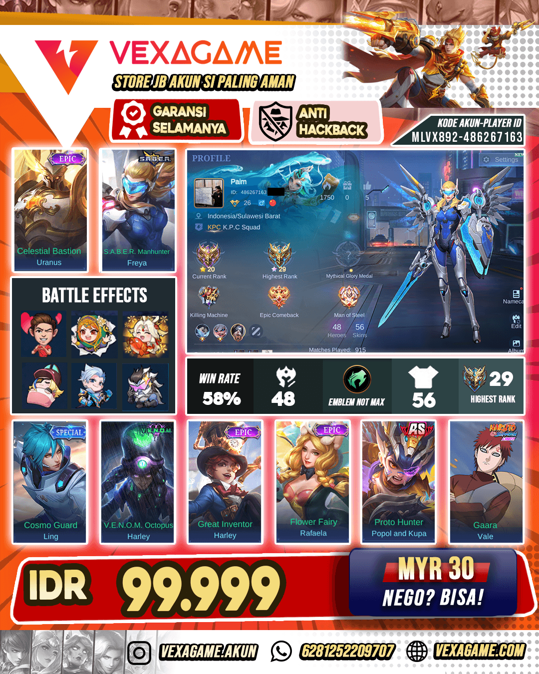 Akun Murah Meriah
