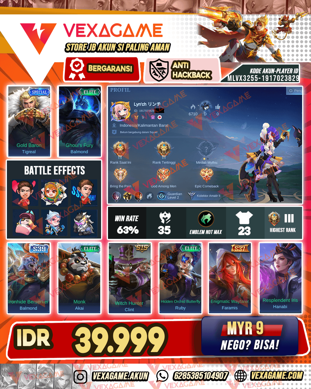 Akun Murah