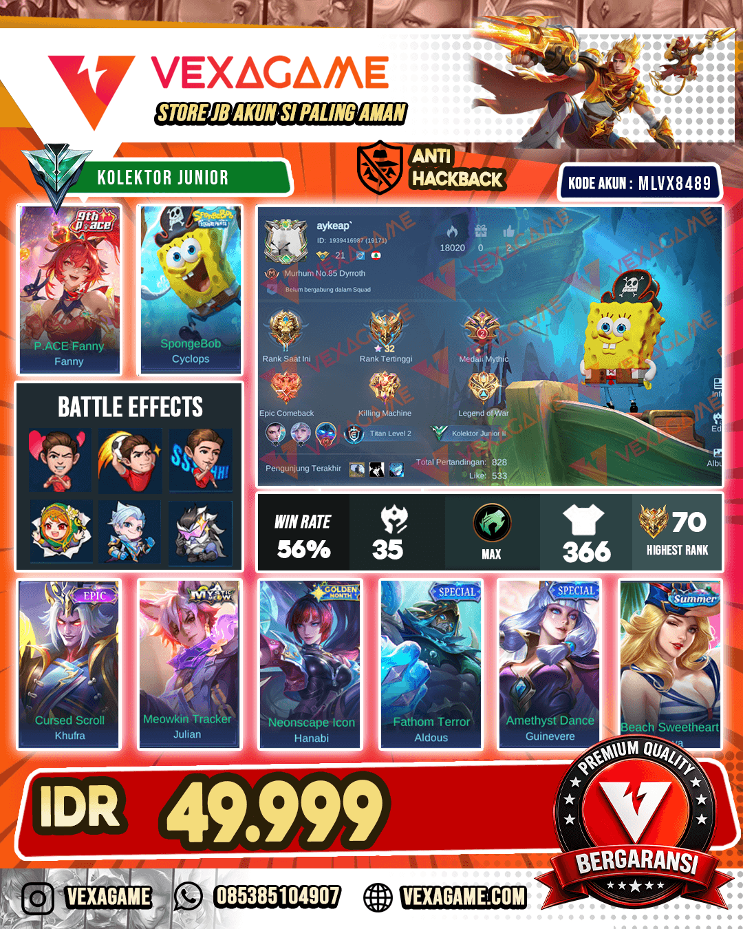 Cyclops Spongebob | Ex Honor