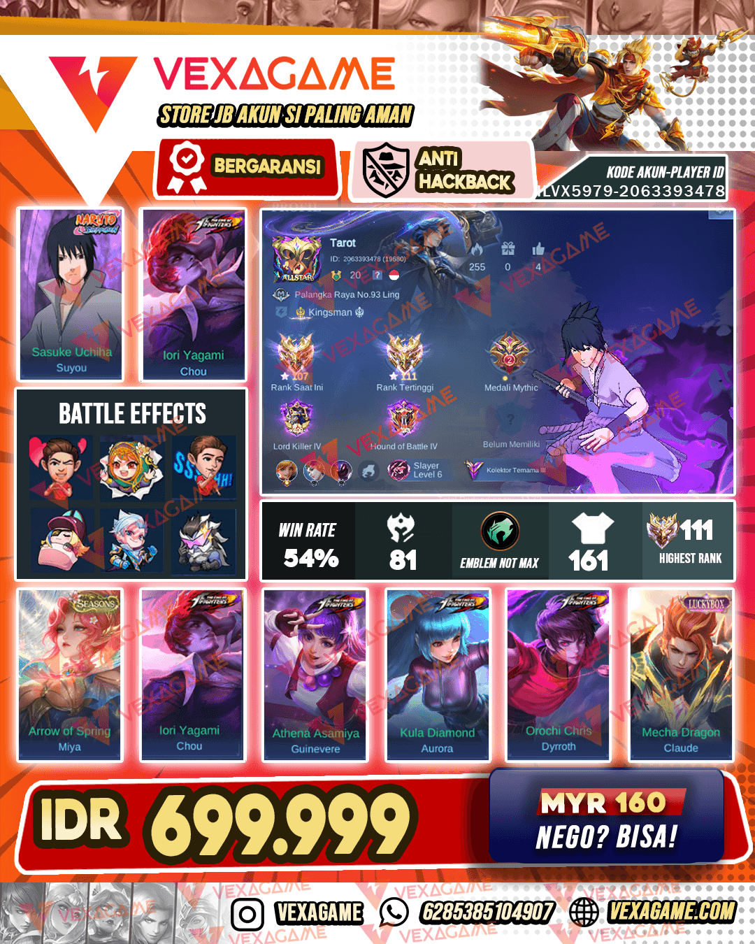 Suyou Sasuke | Miya Seasons | 6 KOF | 4 Luckybox
