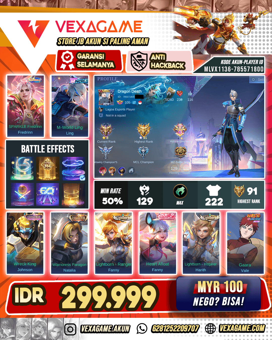 Ling Mworld | Fredrin Sparkle | Tas - Tas ON