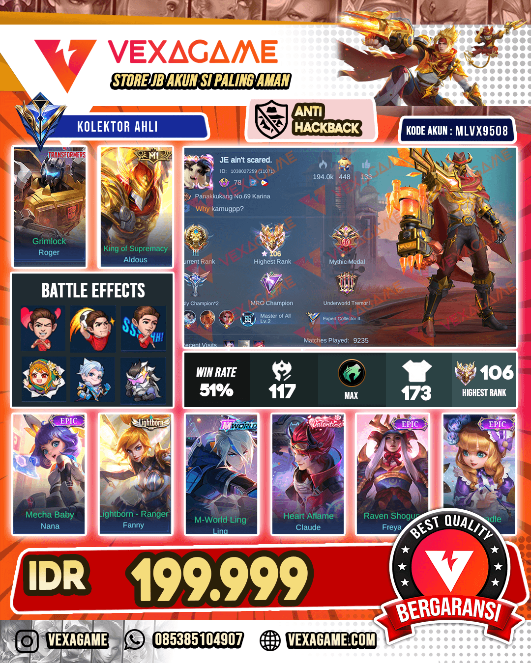 Aldous M1 | Roger Transformers | Ex Immo