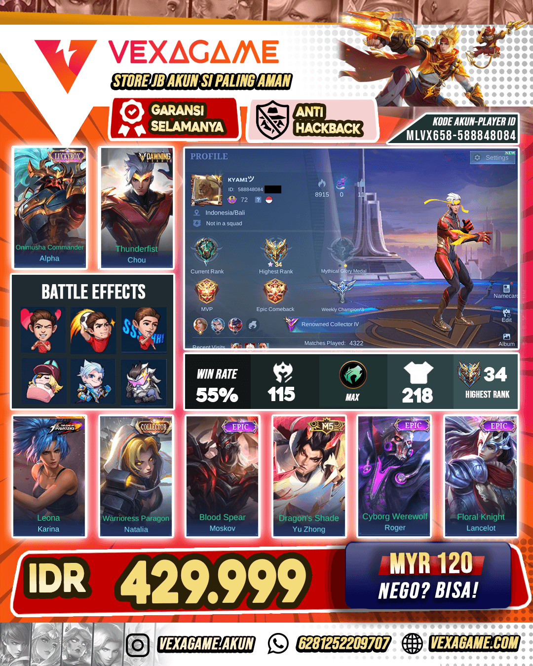 Chou Dawning | Kolektor Ternama