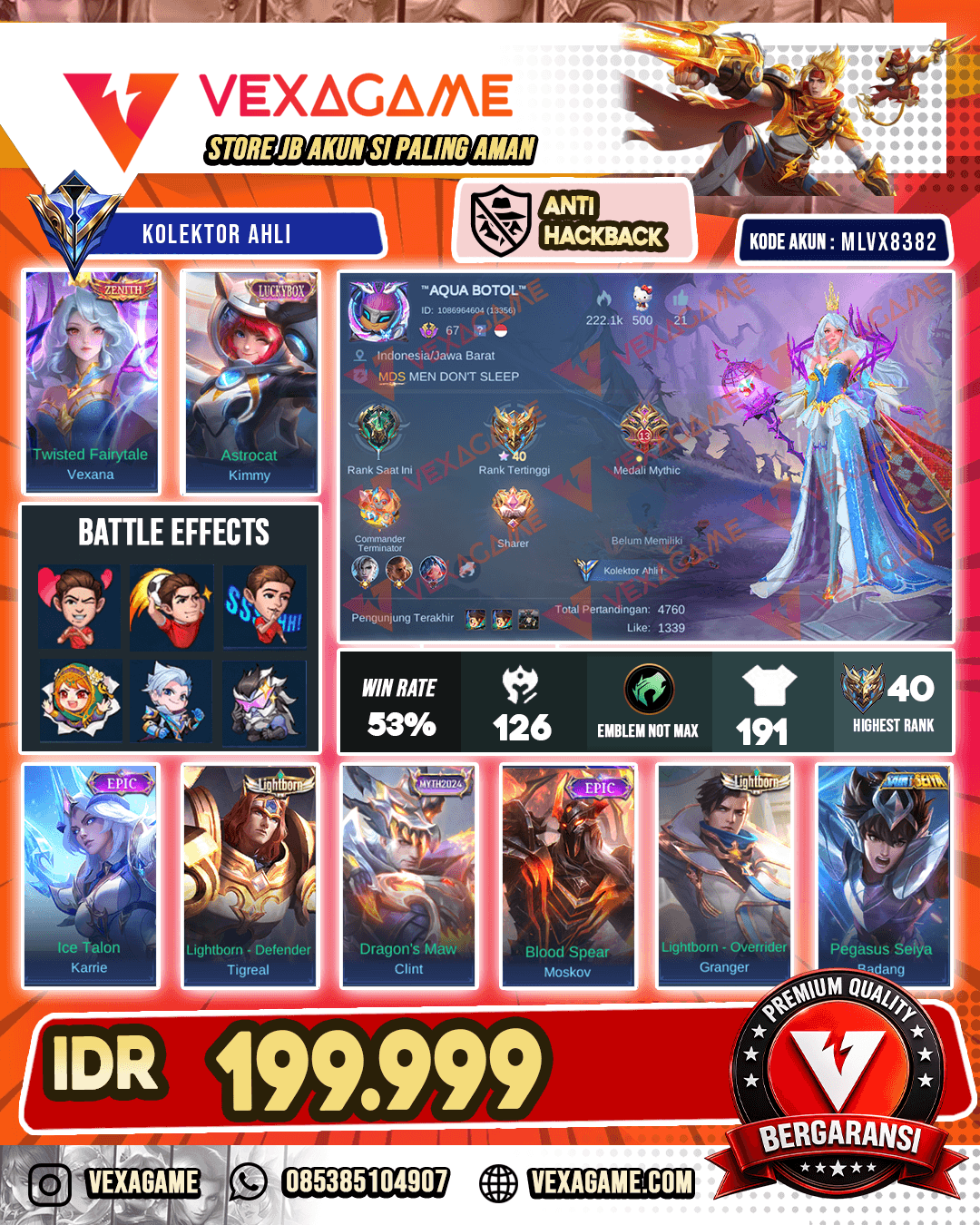 Vexana Zenith | Kimmy Luckybox