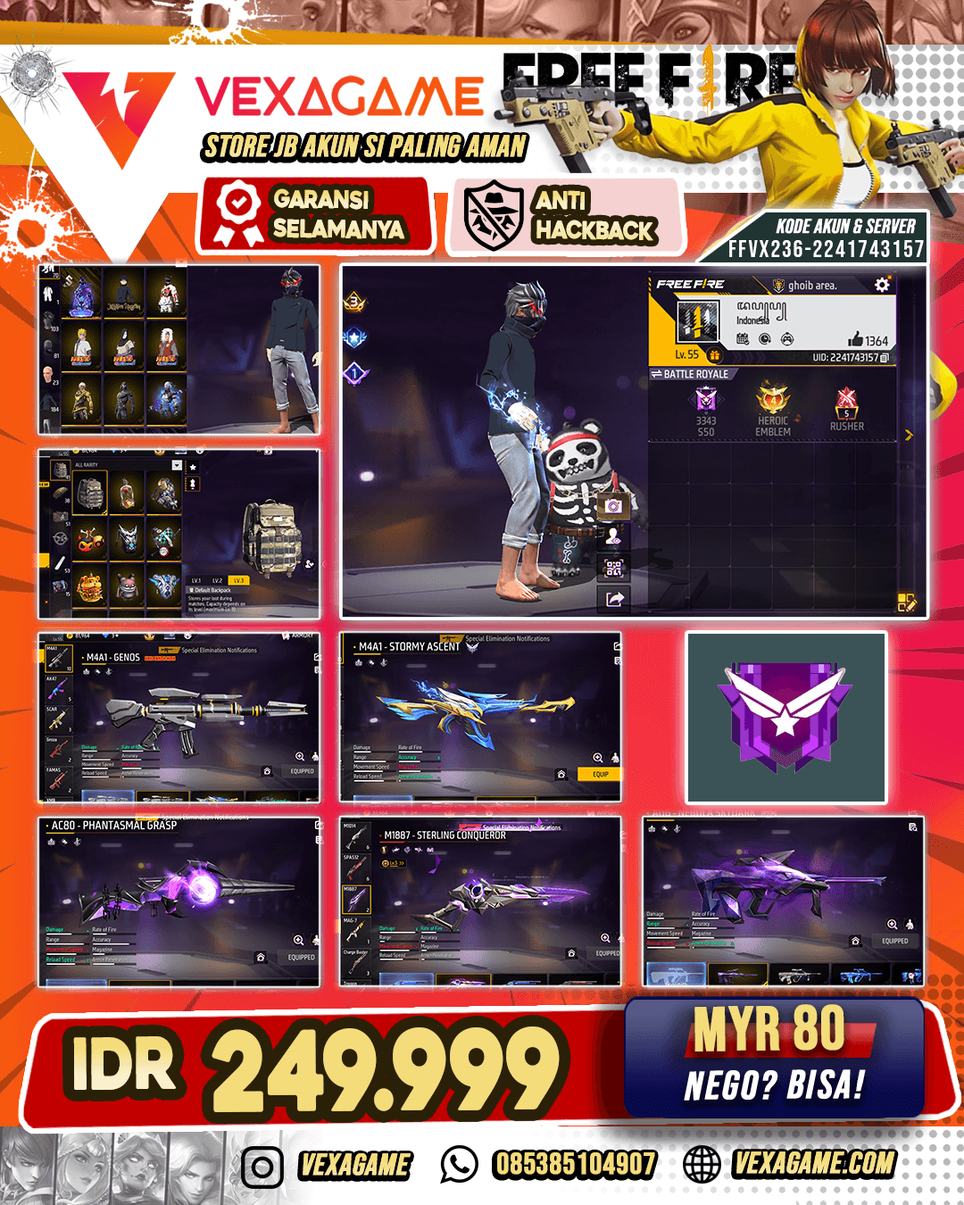 Bundle Galactic Bunny 3 Bundle Naruto 1 Bundle JJK SG EVO