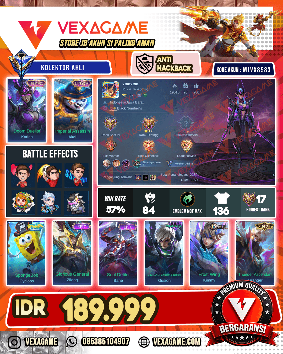 Karina Luckybox | Akai Luckybox