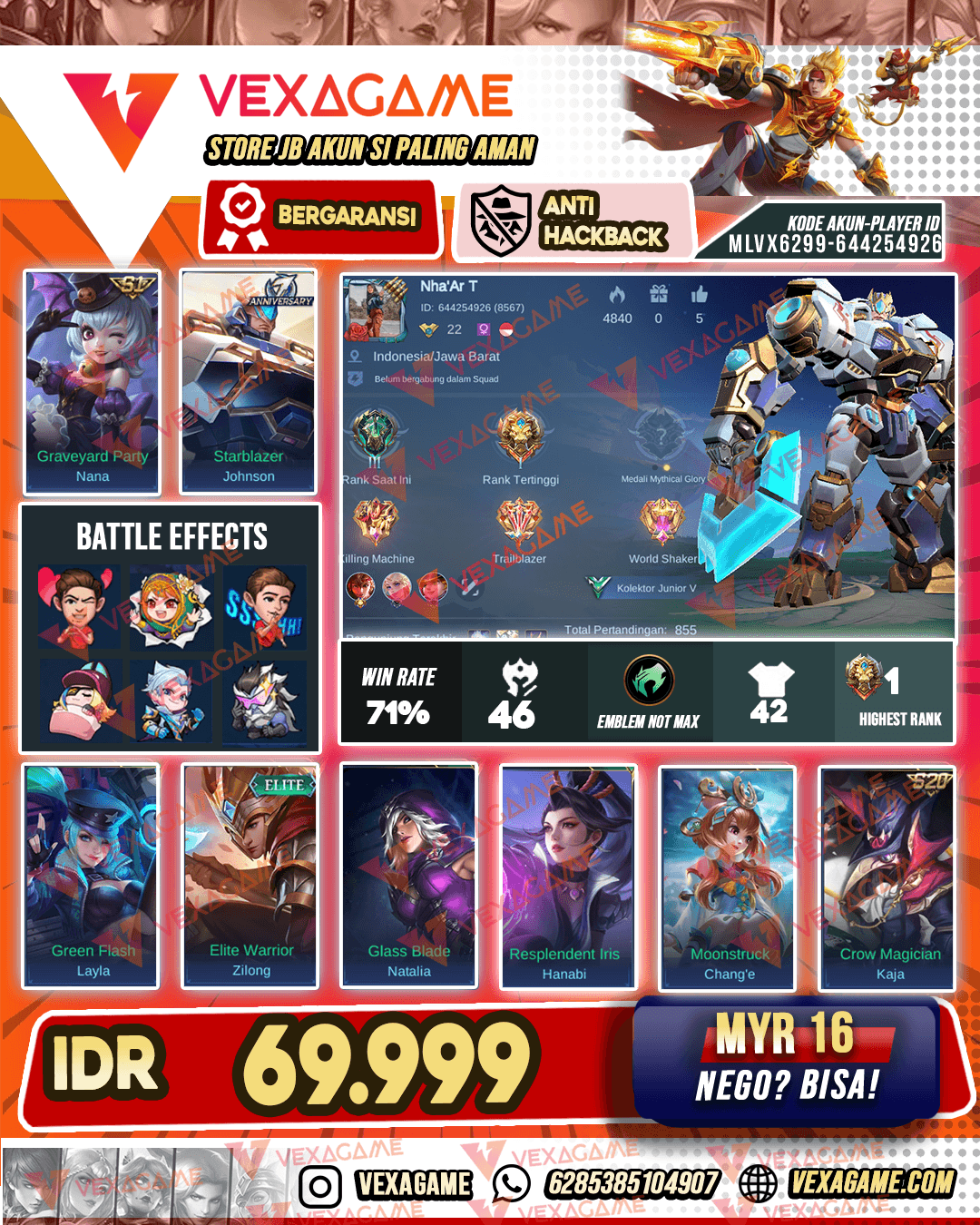 Akun Murah Meriah!!!