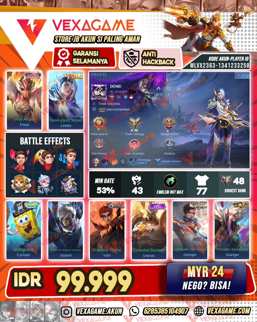 Freya Luckybox X Lesley Annual Star