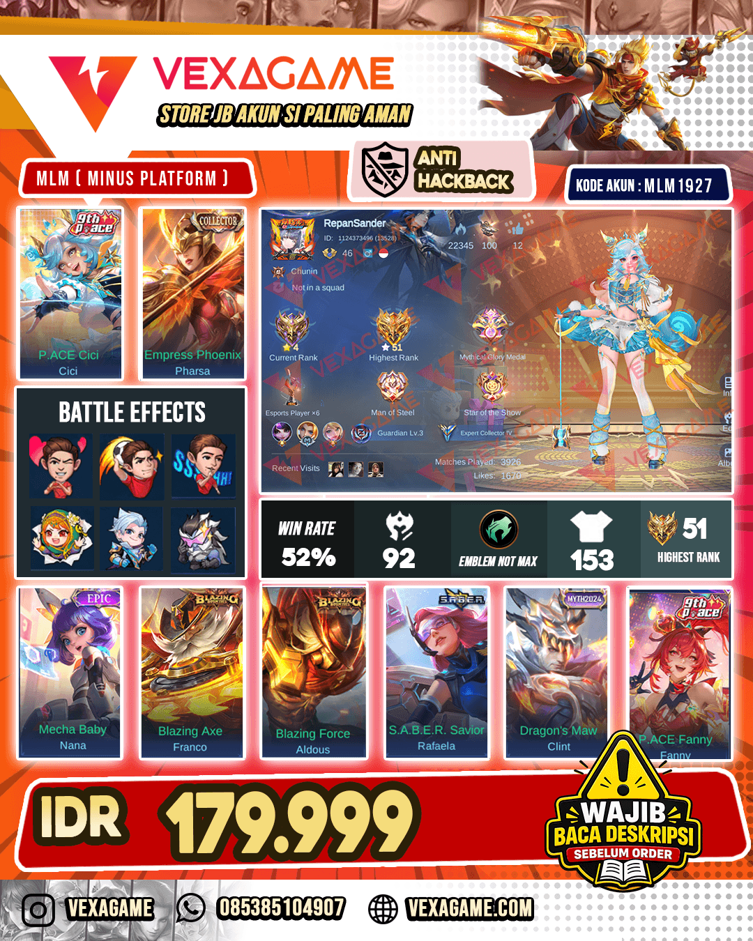 Cici P Ace X Pharsa Collector