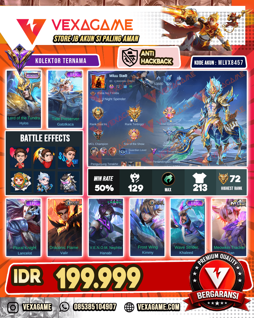 Hylos MYTH | Gatot Kaca Epic