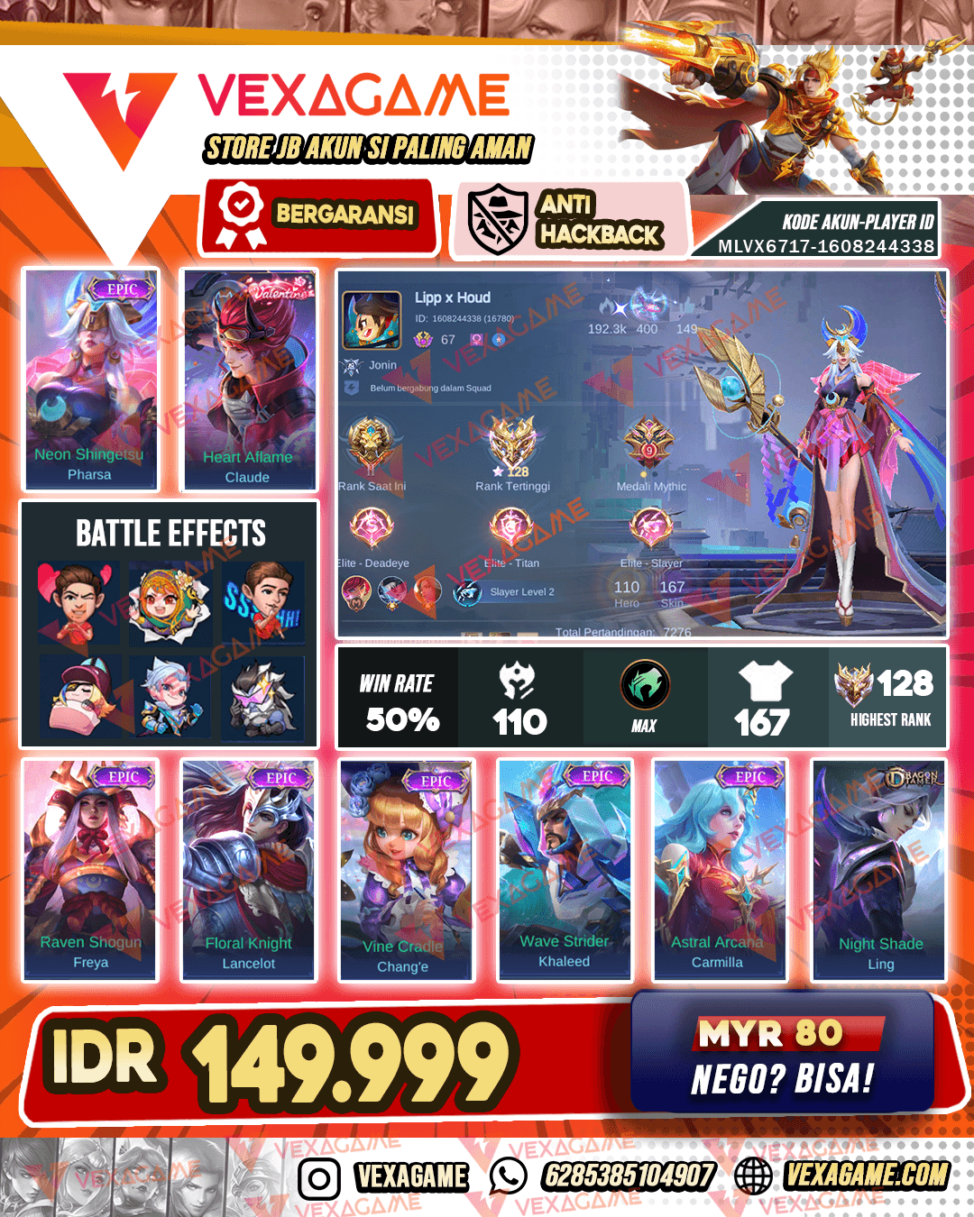 Parsha Epic | Claude Valentine | Emblem MAX