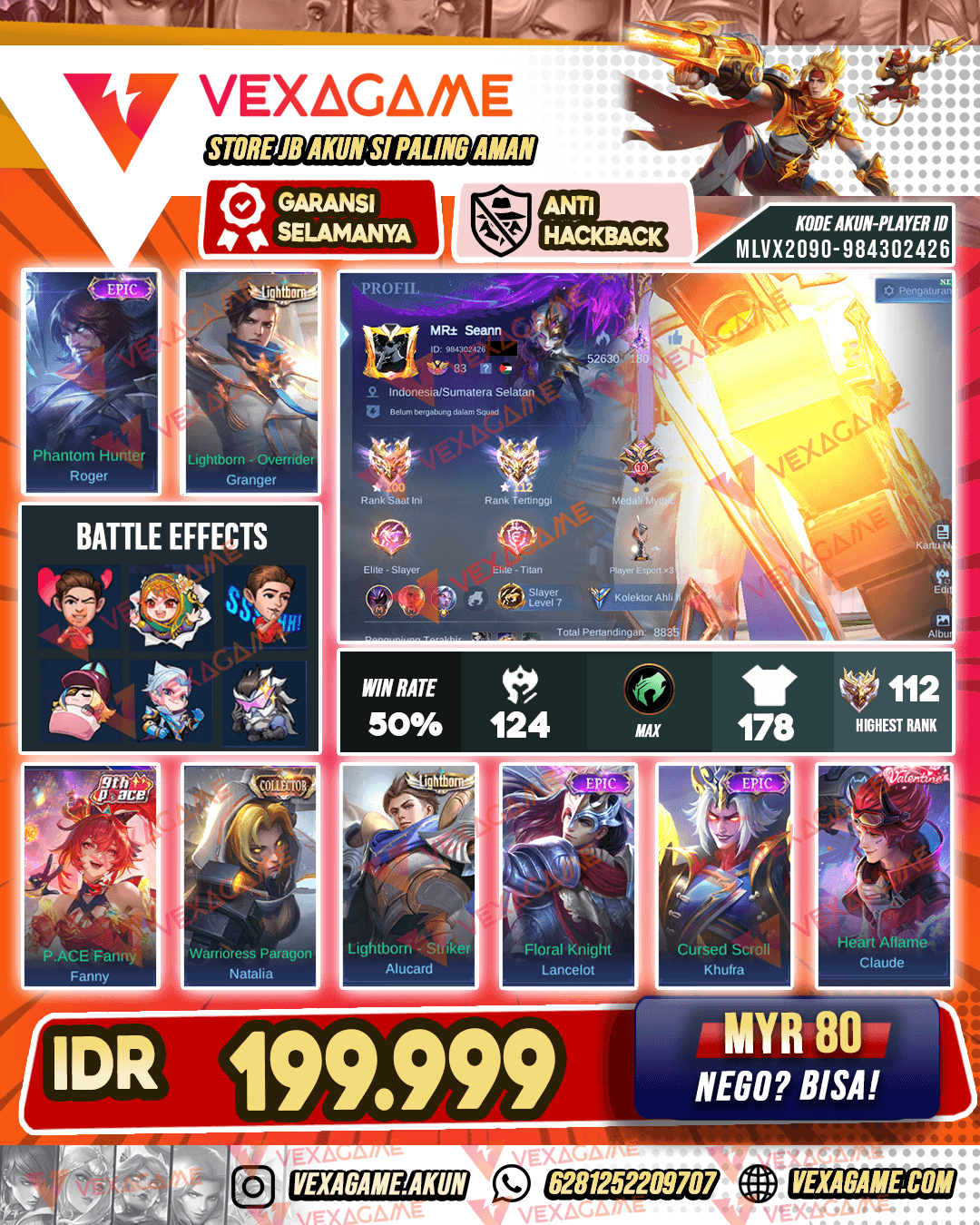 Rank Saat Ini Immortal (S38)