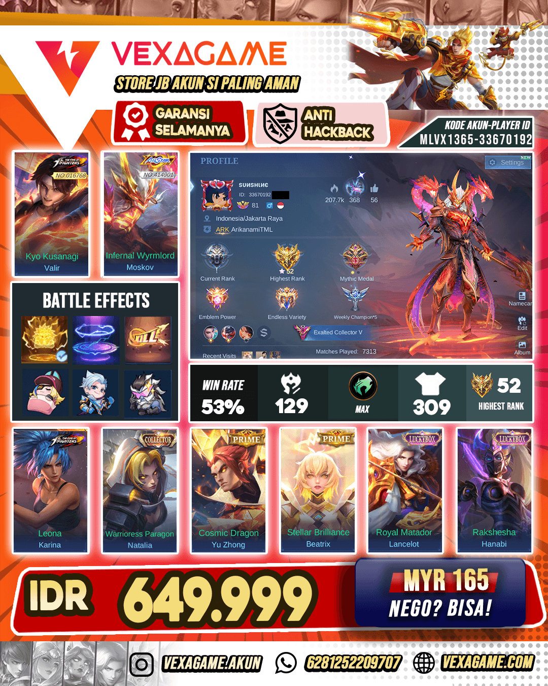 Moskov All Star X Valir Kof