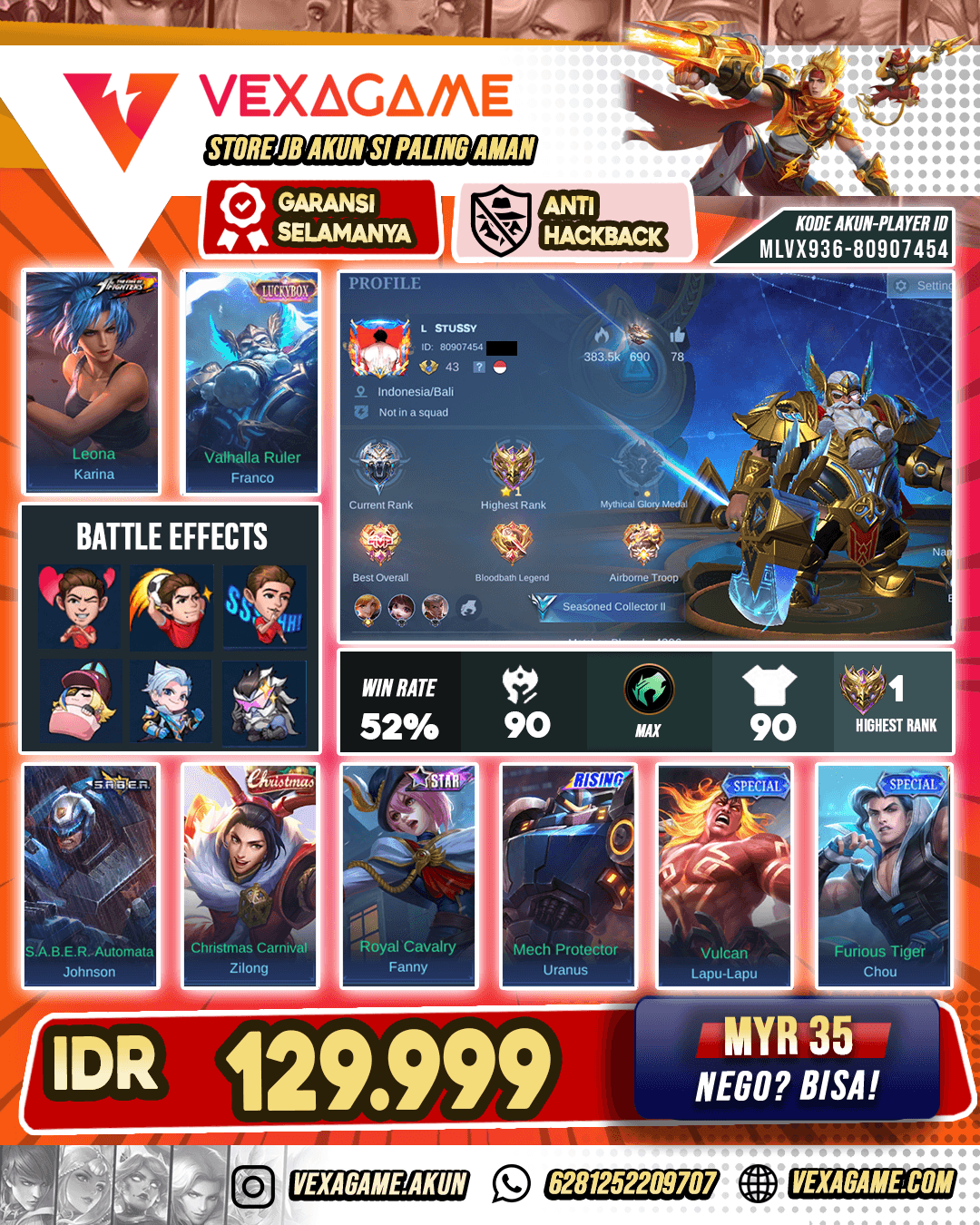 Franco Lucky Box Murah