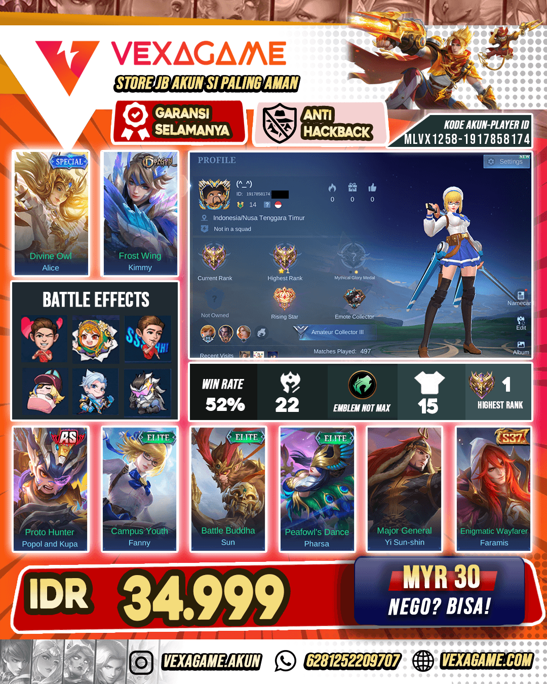 Akun Super Murah