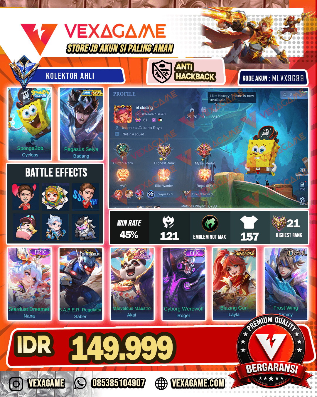 Cyclops Spongebob | Badang Sain Saiya