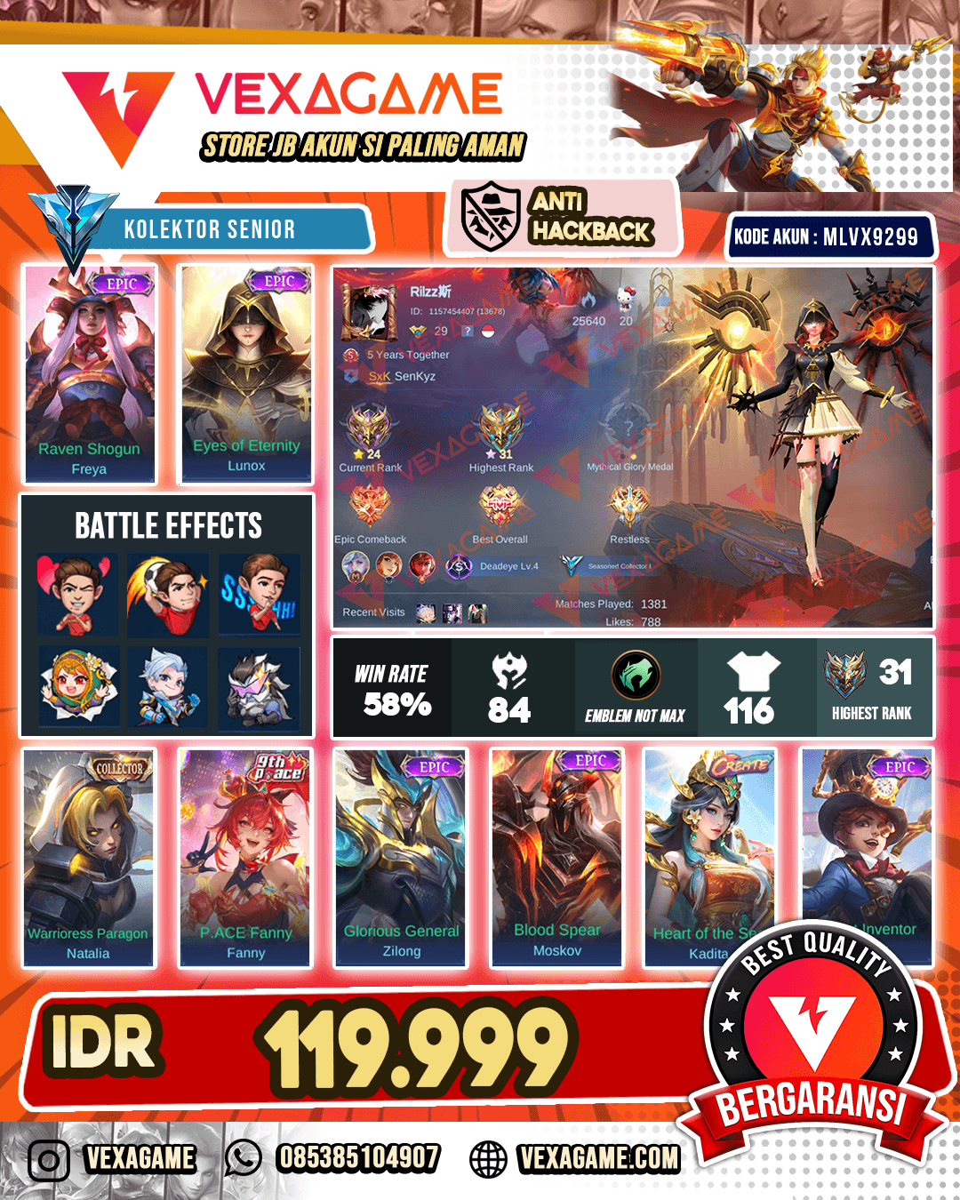 Lunox Epic | Freya Epic