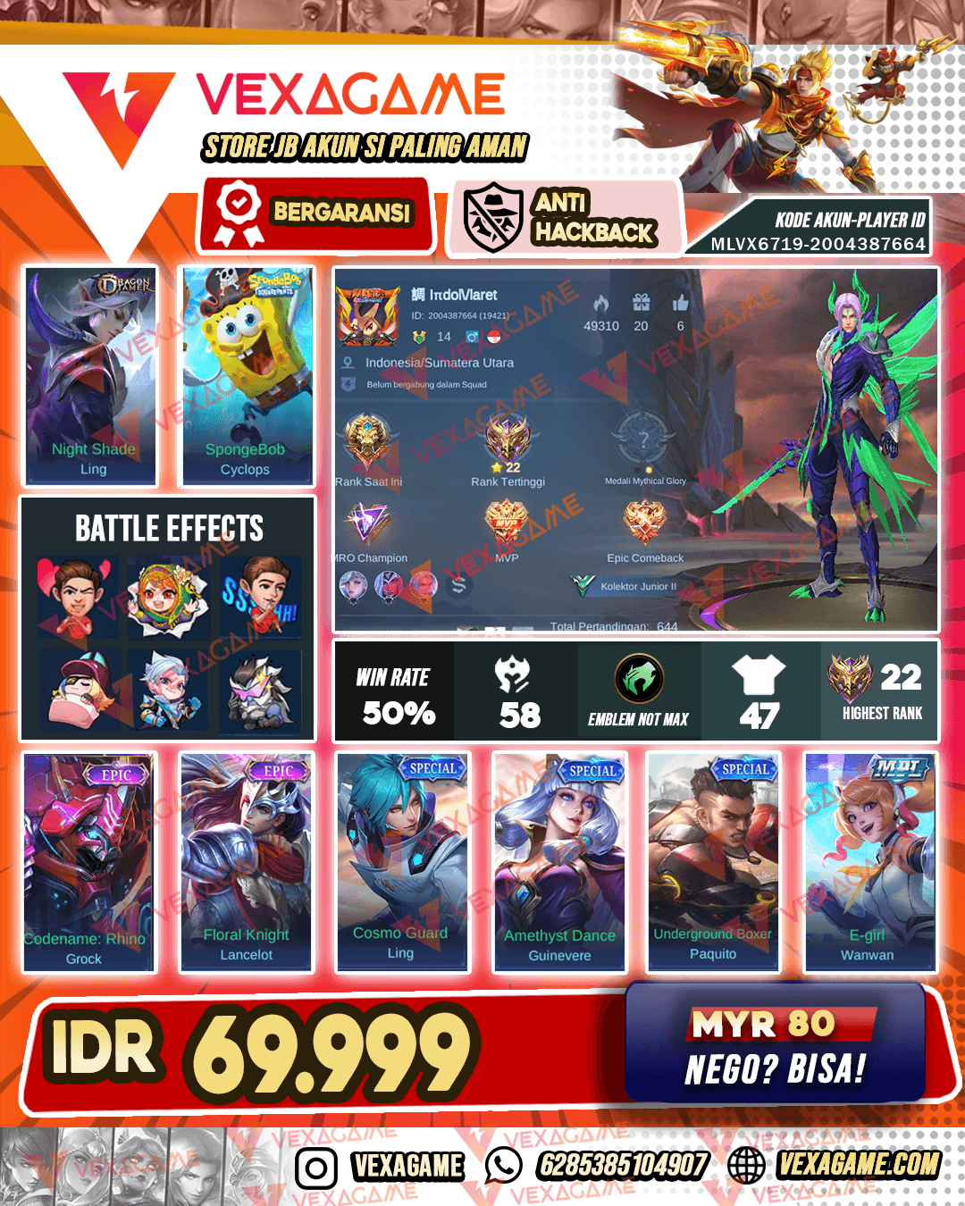 AKUN MURAH