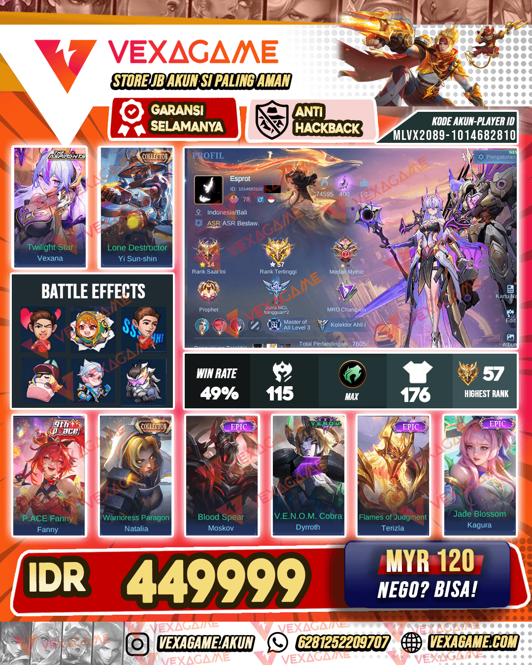 Vexana Asphirant | Yss Collector