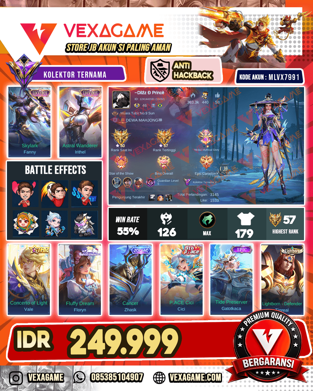 Fanny Luckybox X Irithel Luckybox | Vale Annual Star