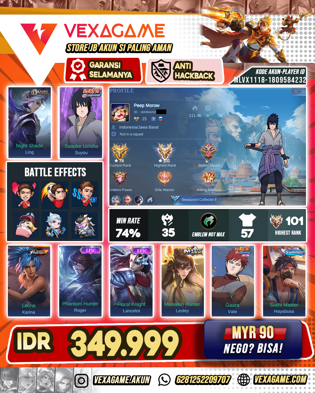 Suoyou Naruto Ex Immo