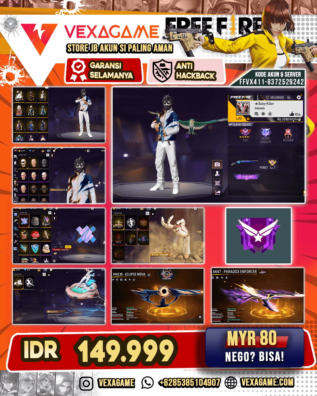 PARADOX ENFORCER | ECLIPSE NOVA | FACE JOKER