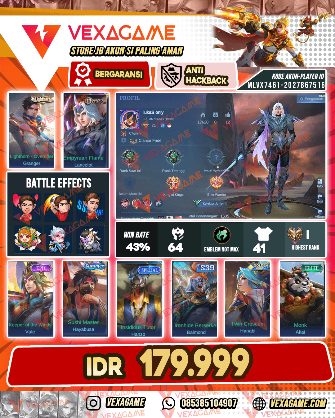 Akun Murah Harga Pelajar
