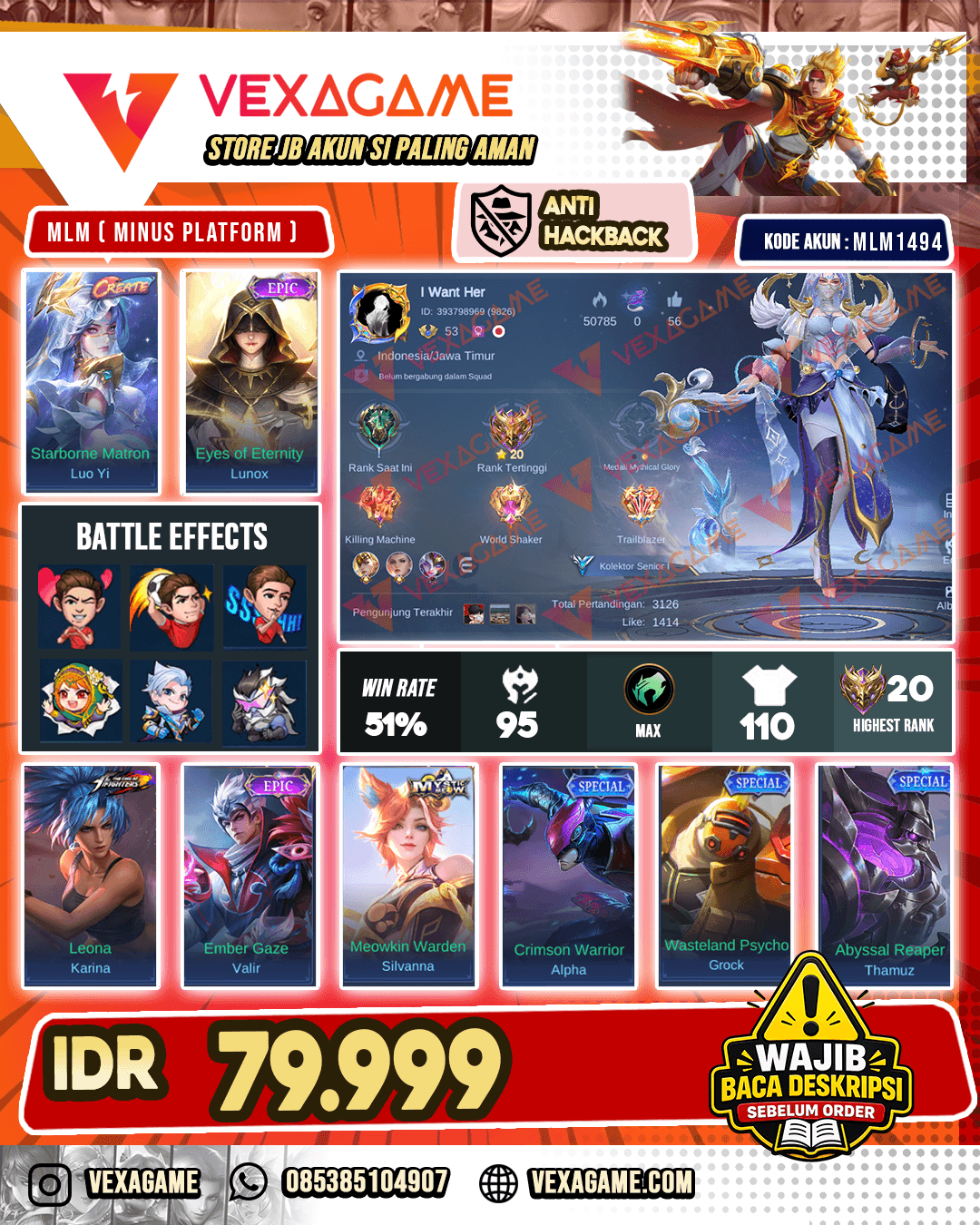 Luo Yi Create | Lunox Epic