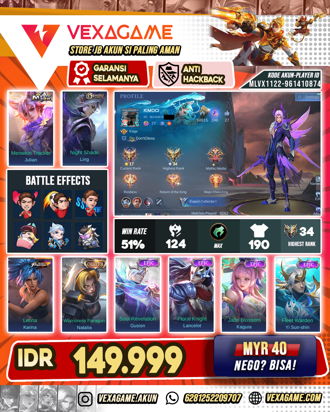 Ling Dragon Tamer Murah