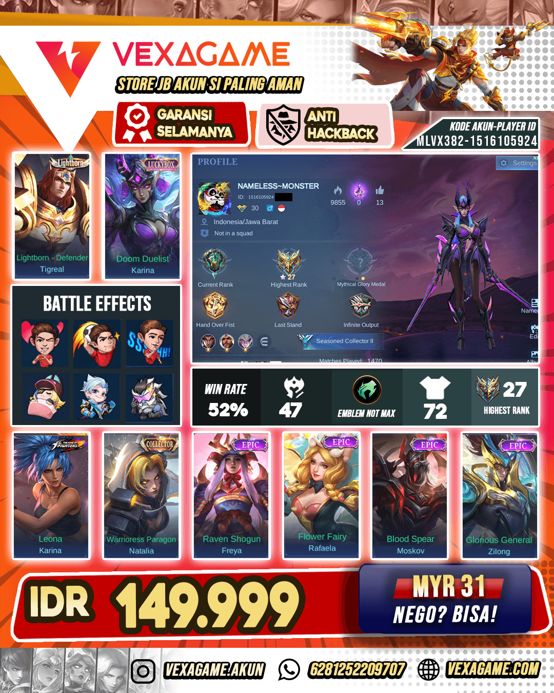 Karina Luckybox Murah