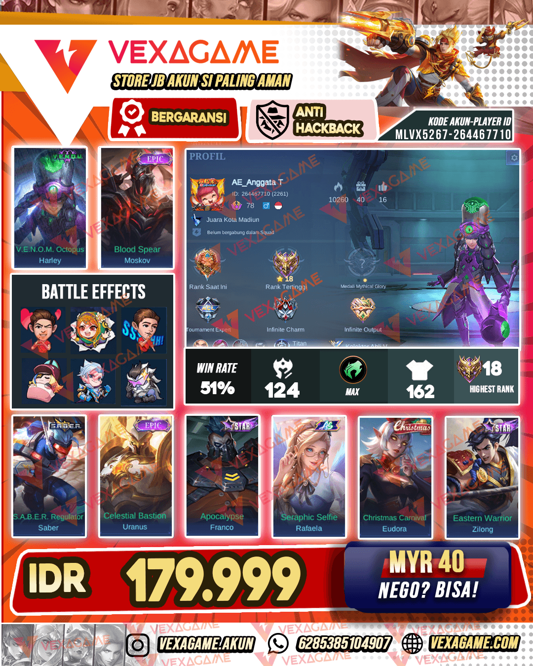 Harley Venom | Emblem MAX