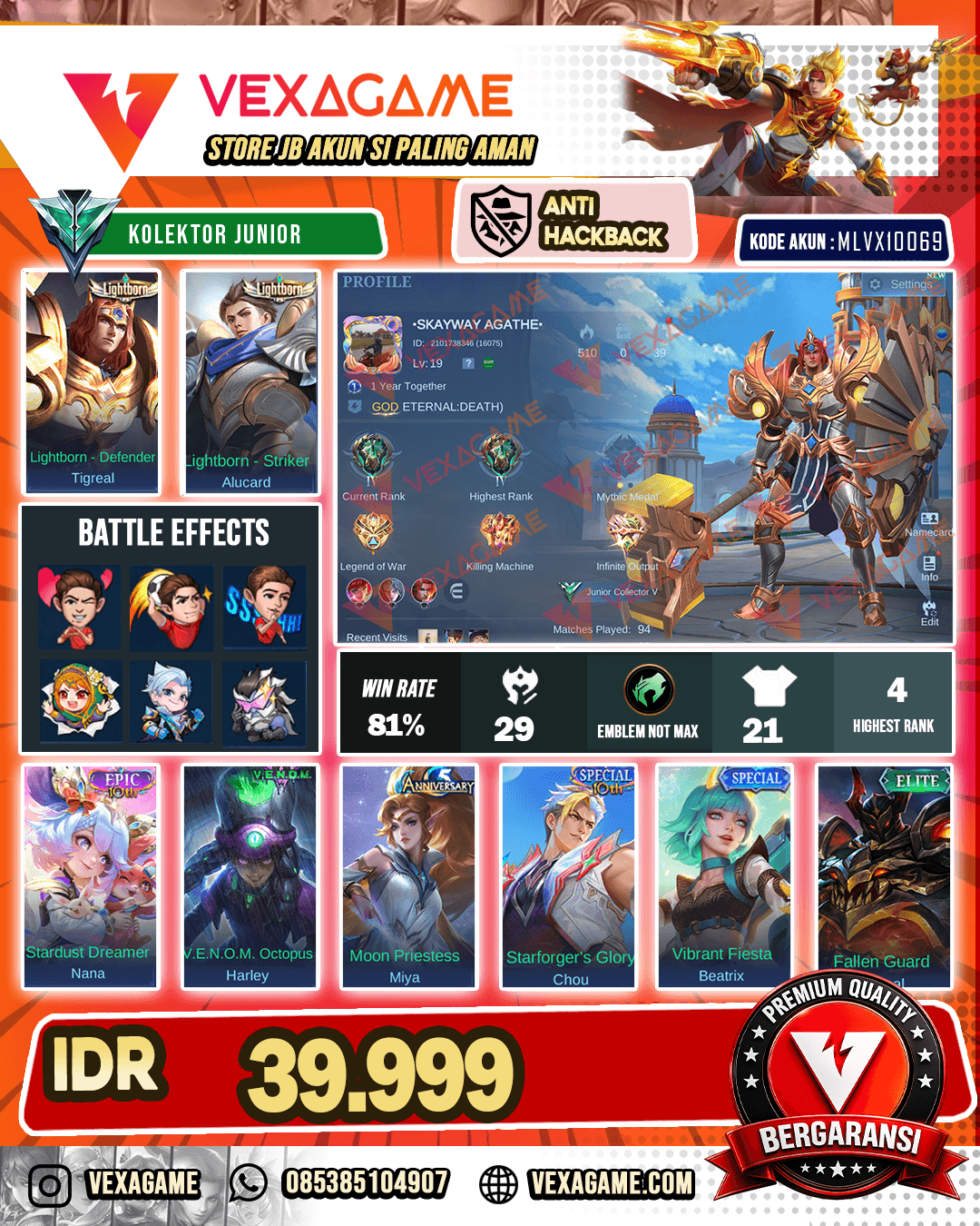 Akun Murah