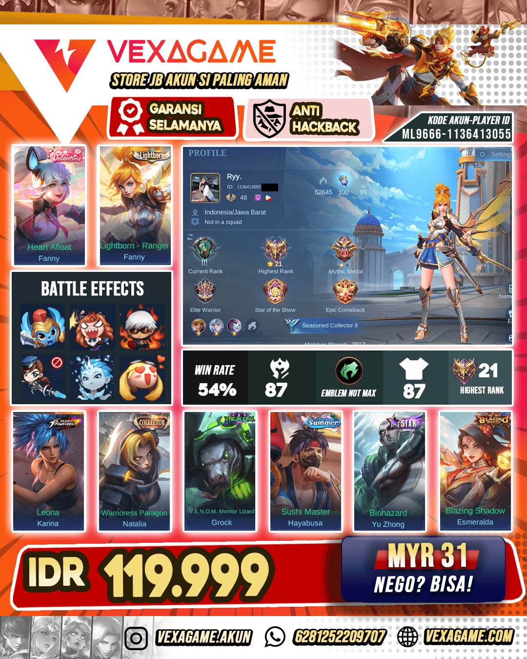 Akun Murah
