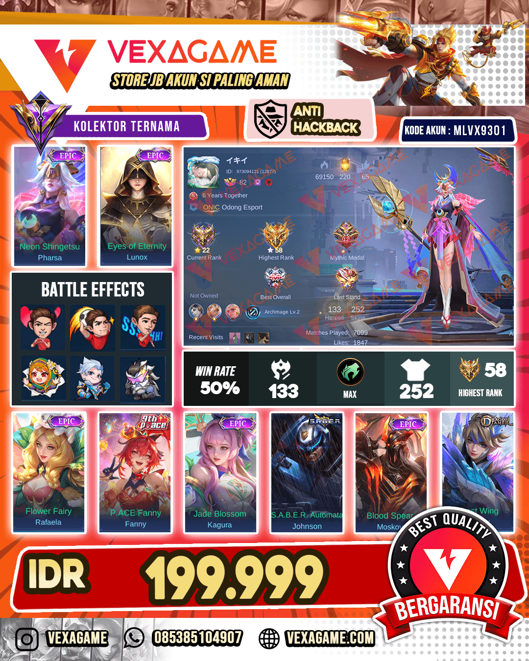 Pharsa Epic | Lunox Epic
