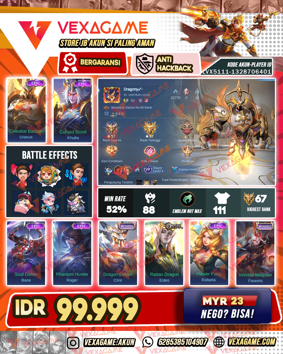 Uranus Epic X Khufra Epic