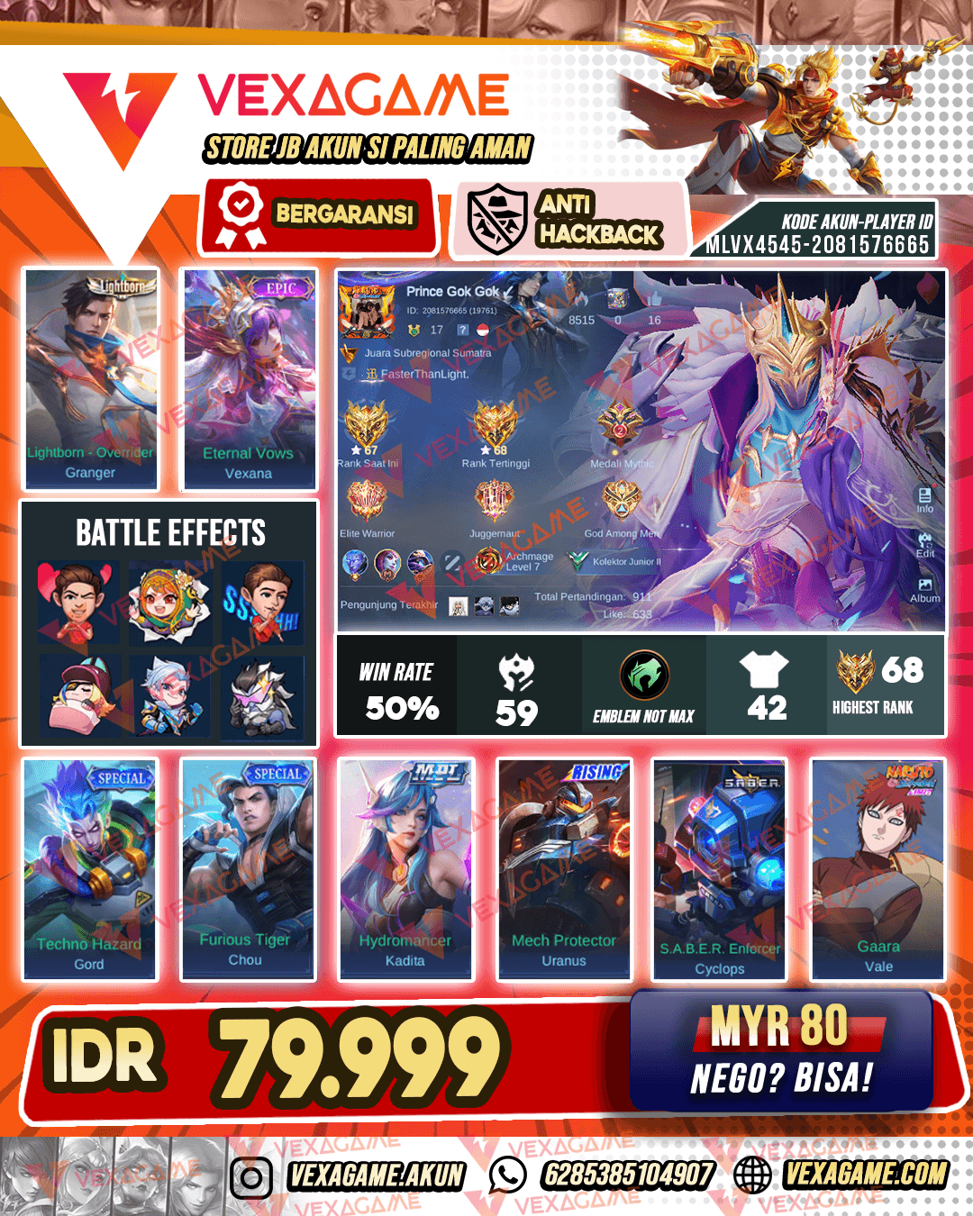 Vexana Epic