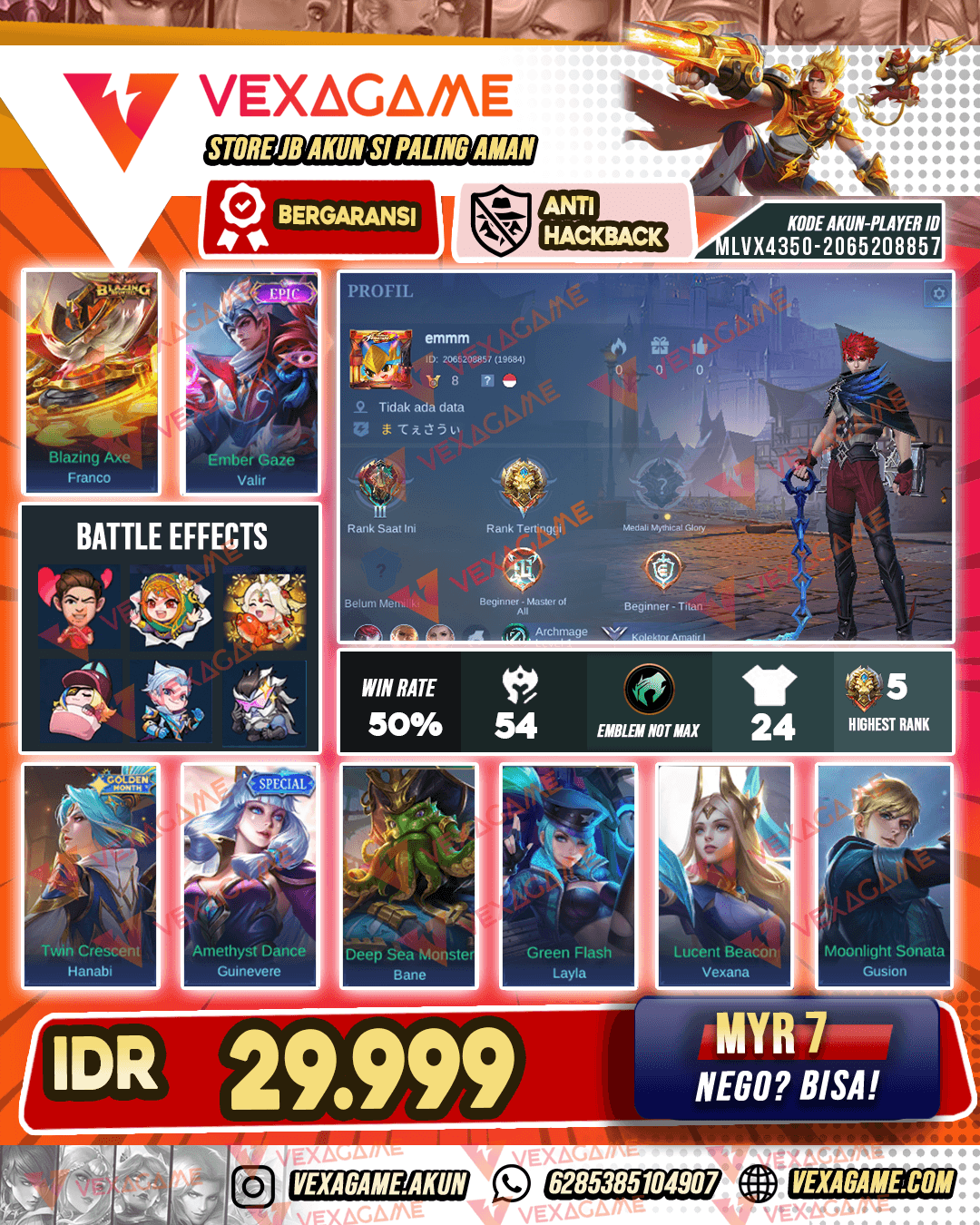 Akun Murah Harga Pelajar