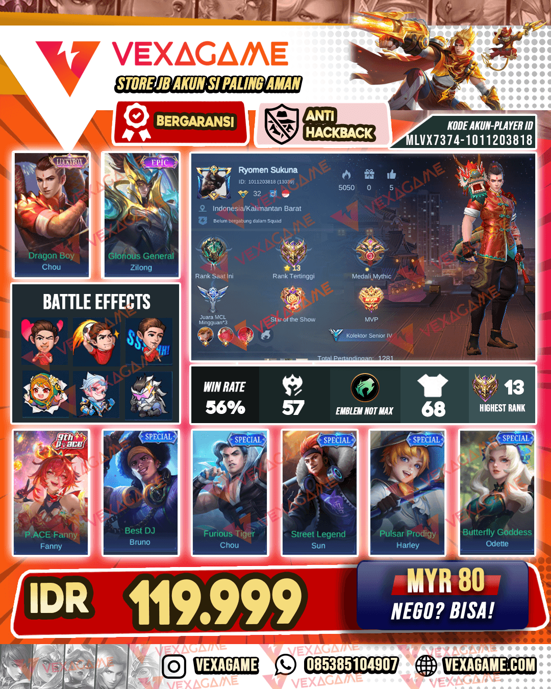 Chou Luckybox | Fanny P ace
